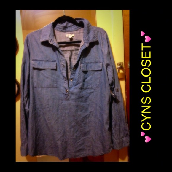 💎NEW💎 BLUE DENIM SHIRT💛💛💛