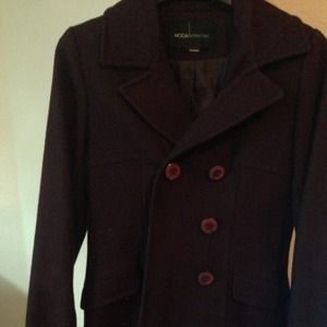 ***BUNDLED 😎😎Short purple peacoat