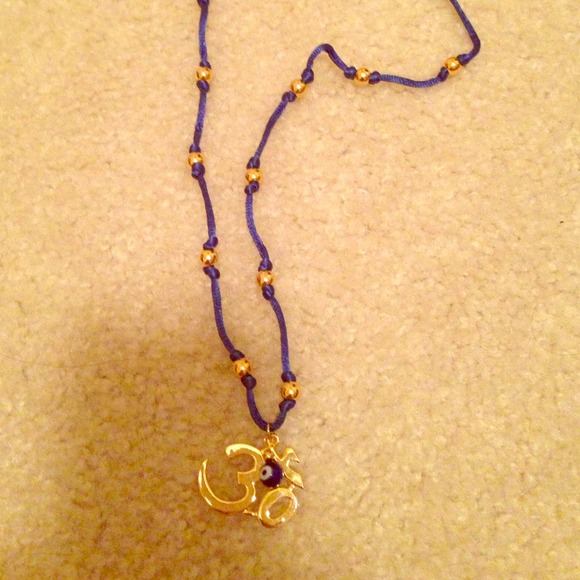 Om symbol necklace.
