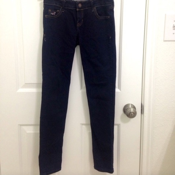 Dark blue jeans from hollister