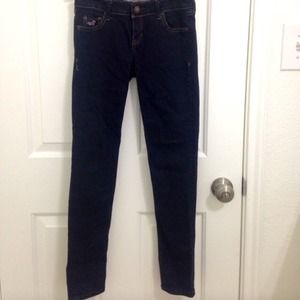 Dark blue jeans from hollister