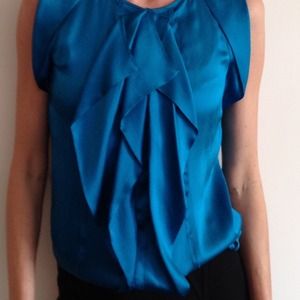 Diane von furstenberg silk blouse