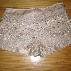 Lace shorts