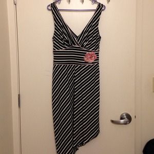 Windsor stripe party dress
