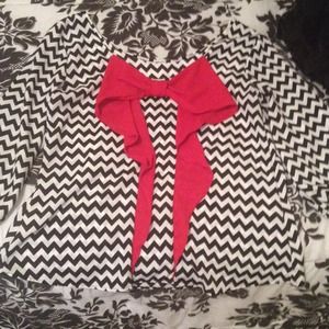Chevron Print Blouse