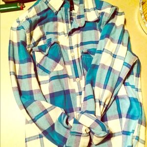 Blue flannel!