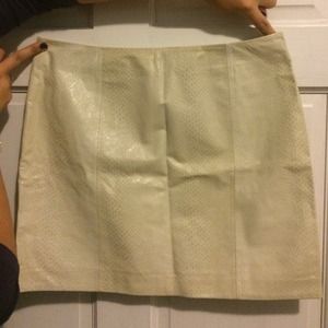Michael Kors leather skirt