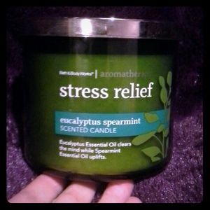 Stress relief candle Bath & Body Works