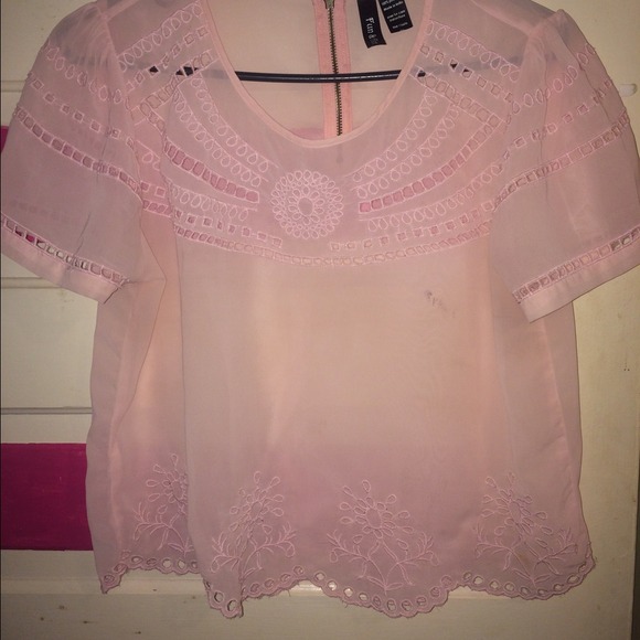 Pretty pink design top