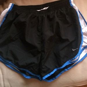 Women's Nike Tempo running shorts.