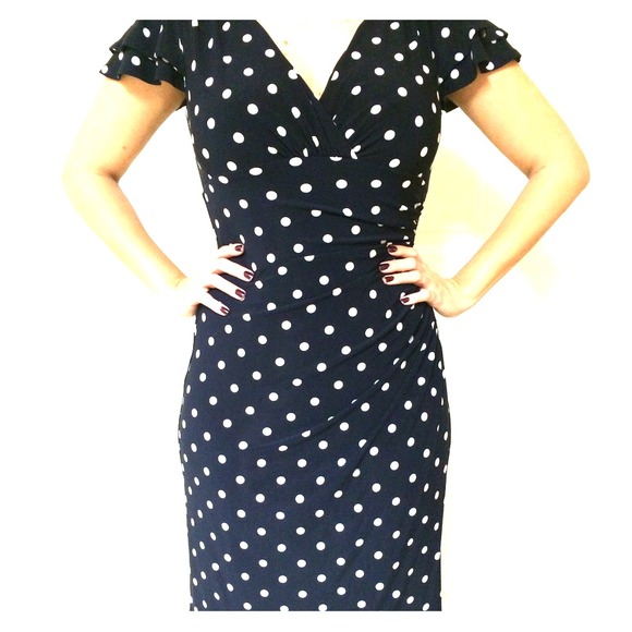 Ralph Lauren Polka Dot Dress
