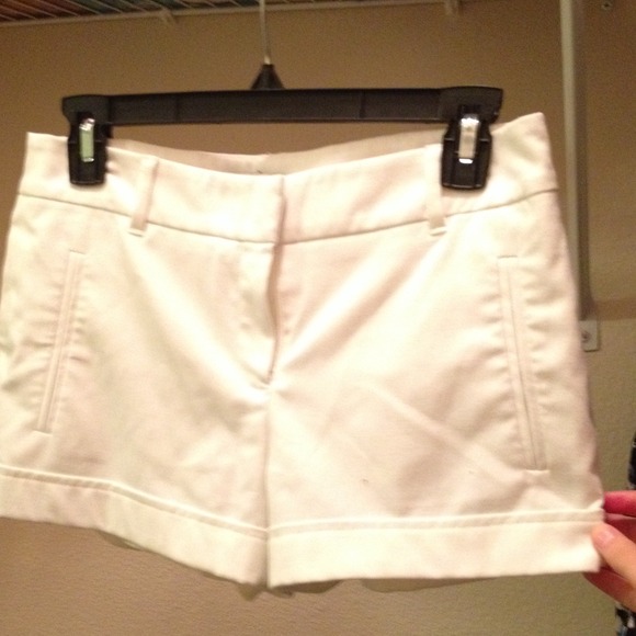 White shorts