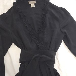 Black cocktail dress