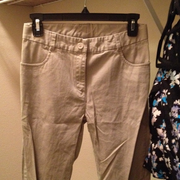 Skinny khakis