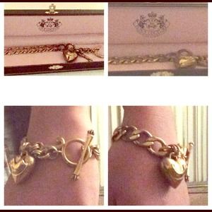 Juicy Couture heart bracelet ❤️