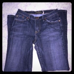 David khan black wash boot cut