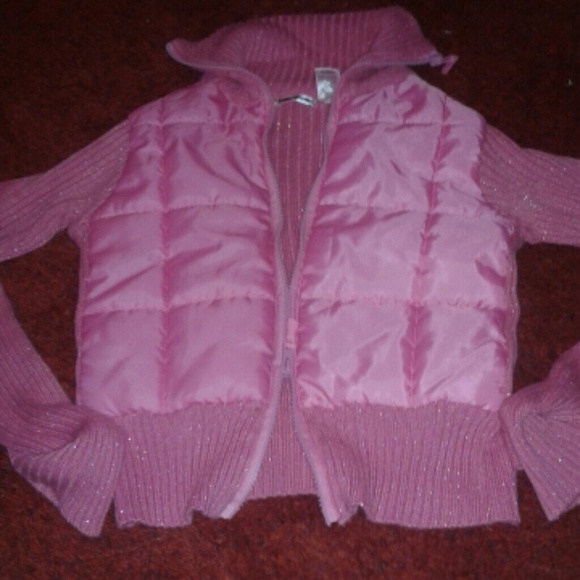 A Pink Sweater Vest Jacket - Picture 1 of 1