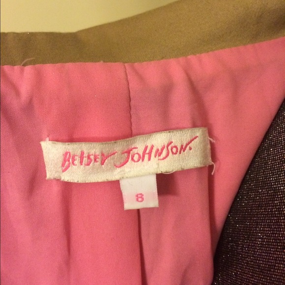 Betsey Johnson Coat w/ pockets - Picture 4 of 4