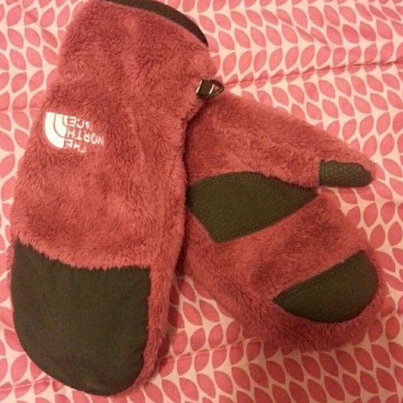 The north face mittens