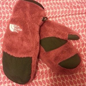 The north face mittens