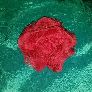 Flower hair clip or a pin