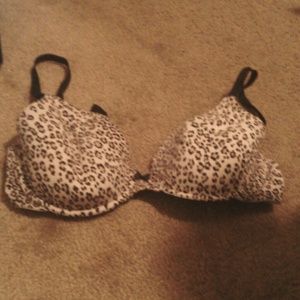 Leopard Print Bra
