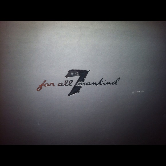 Black Suede Boots: 7 for all Mankind NIB - Picture 3 of 3