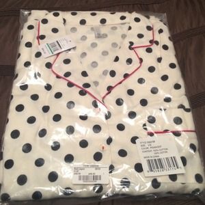Polka Dot Two Piece pajamas
