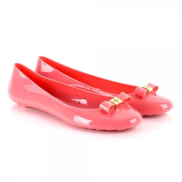 PRICE DROP ⬇️Tory Burch - Jelly Flats - Pink