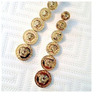 AUTHENTIC BRAND NEW VERSACE MEDUSA EARRINGS