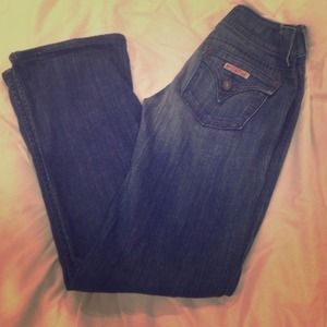Classic Hudson Bootleg medium wash jeans