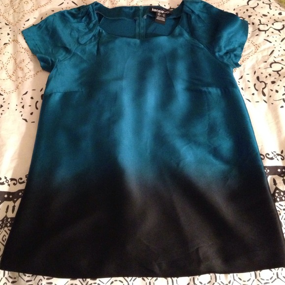 Kenzie silk ombré top