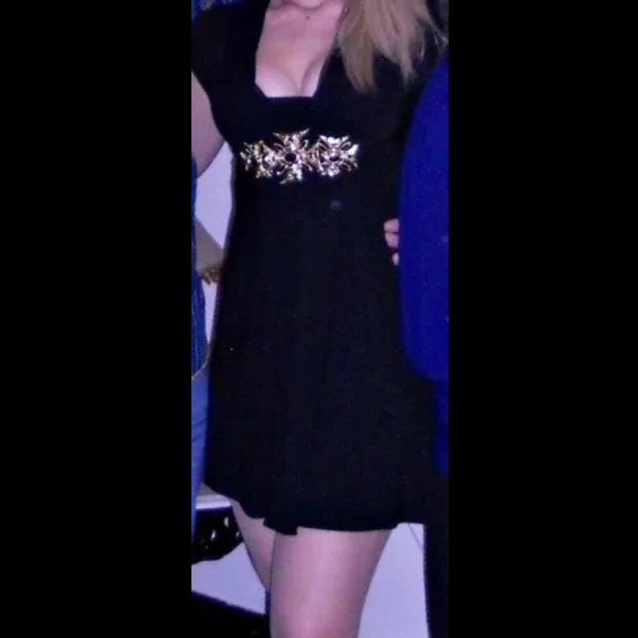 SKY Brand Medium Size Black Mini Dress