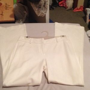 Cream colored dress pants