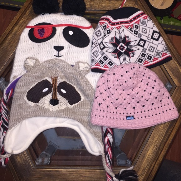 4 winter beanies
