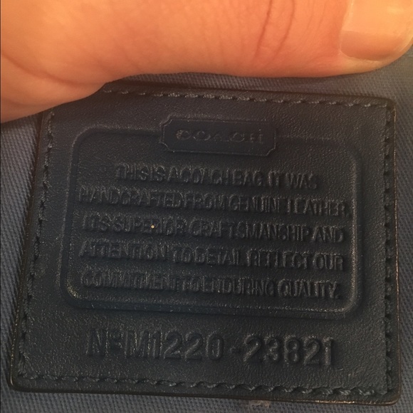 Authentic coach tote bag. North/South. - Picture 4 of 4