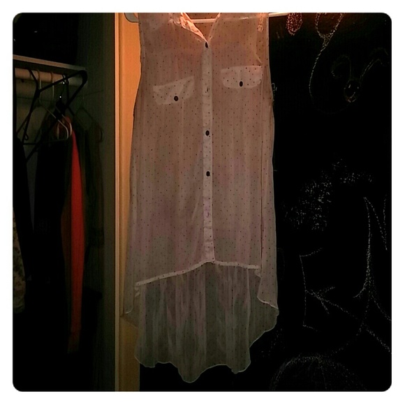 Baby Pink Chiffon Sleeveless Blouse