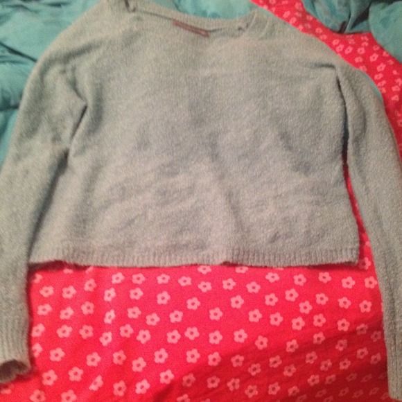 Teal sweater