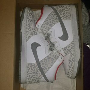 Wmns Nike Dunk Hightop Skinny sneakers, print