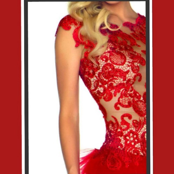 ❤️Mac Duggal #61166R #Red💃 - Picture 4 of 4