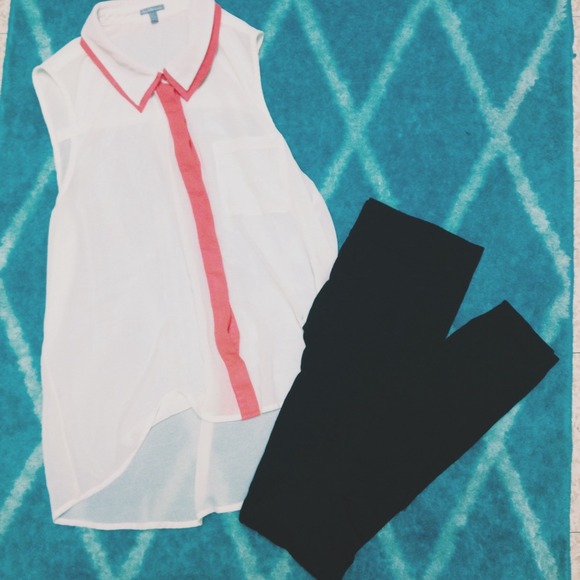 Chiffon button up blouse