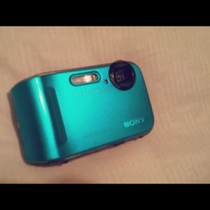 Underwater Sony cyber shot camera