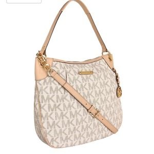 Mk Large Jet Set Convertible Bag PVC Shoulder Tote