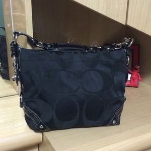 Black coach bag