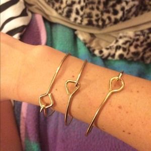 Gold bracelets