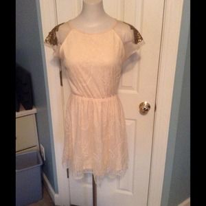 Lace and Studs Dress