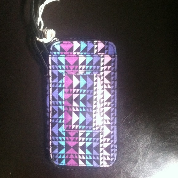 Brand new patterned wristlet, never worn