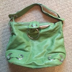 Big budda green purse