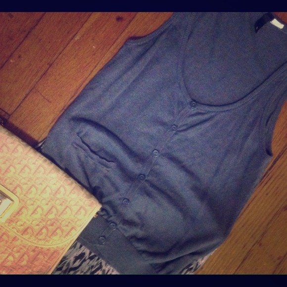 Gray vest