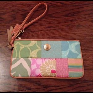 Authentic Coach wristlet